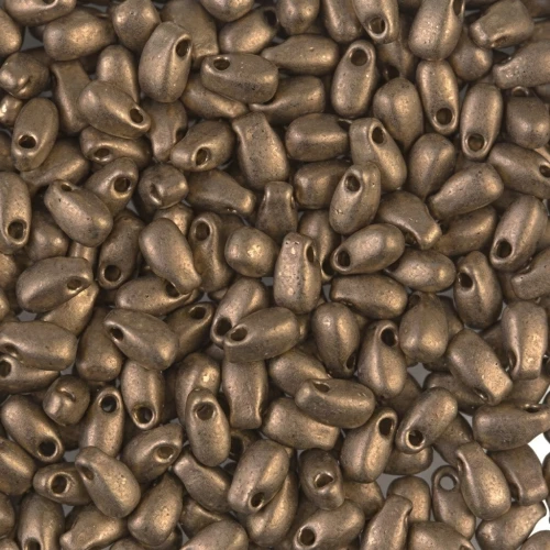 Long Drop Miyuki 3x5,5 mm LDP-2006- Metallic Dark Bronze Mat x10g