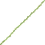 Perline sfaccettate rotonde da 2 mm in pietra semipreziosa - Peridot x39cm|raw }}