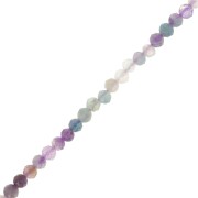 Perle rondelle sfaccettate da 3,5 mm - Fluorite x39cm