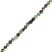 Perle rondelle sfaccettate da 3,5 mm - Zoisite Rubino x39cm|raw }}