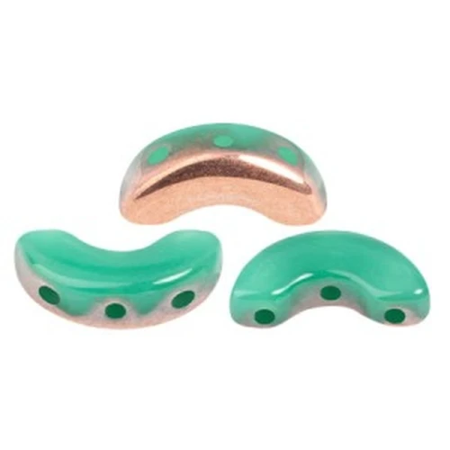 Arcos® di Puca® 5x10 mm Frost Jade Capri Gold x10g