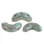 Arcos® di Puca® 5x10 mm Frost Jade Bronze x10g
