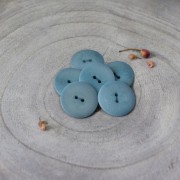 Bottone per cucire in avorio vegetale - Atelier Brunette - Palmo 20 mm - Storm x1