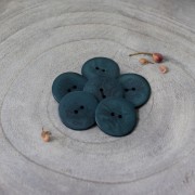 Bottone per cucire in avorio vegetale - Atelier Brunette - Palmo 20 mm - Foresta x1