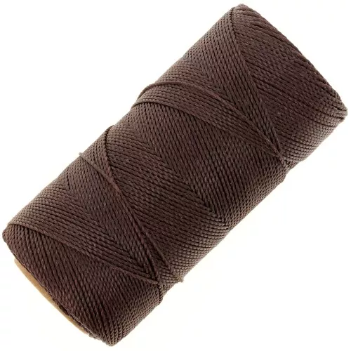 Filo cerato Linhasita per micro macramè 1 mm Cacao (667) x168m