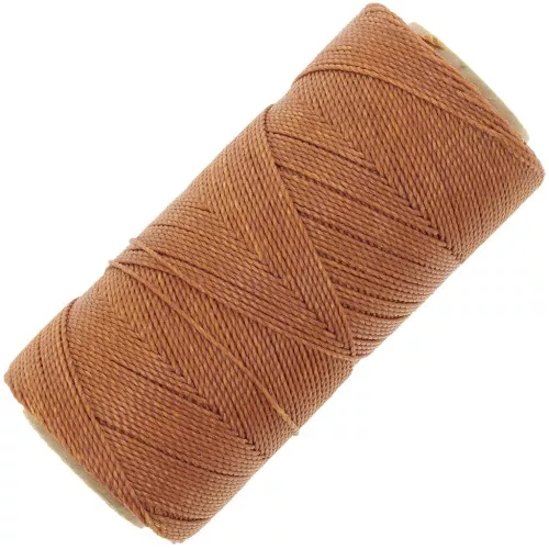 Filo cerato Linhasita per micro macramè 1 mm Ambra (388) x168m