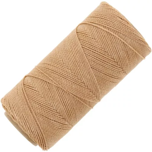 Filo cerato Linhasita per micro macramè 1 mm Golden beige (602) x168m