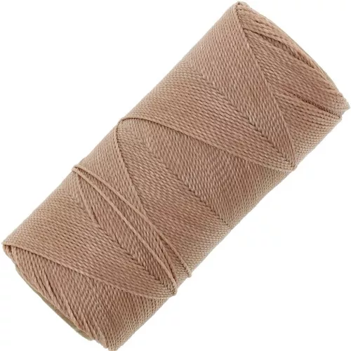 Filo cerato Linhasita per micro macramè 1 mm Cappuccino (65) x168m