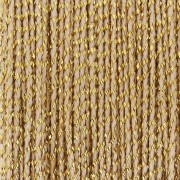 Bobina di filo Luxor italiano 0,5 mm - Beige - Oro x50m