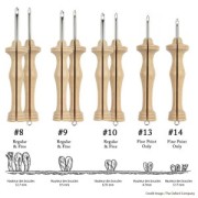 Punch Needle Ago Oxford misura 8 Fine - ago magico per ricamare facilmente x1