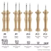 Punch Needle Ago Oxford misura 8 Fine - ago magico per ricamare facilmente x1