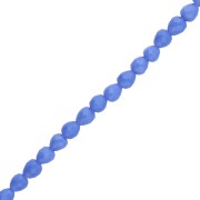 Perle di vetro sfaccettate 4x4mm - Royal Blue x43cm