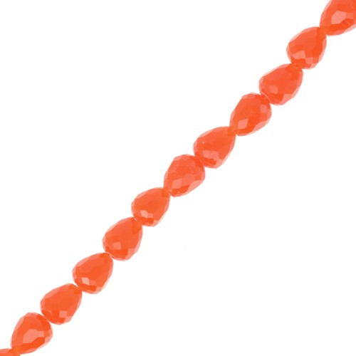 Perle di vetro sfaccettate 4x4mm - Giacinto x43cm