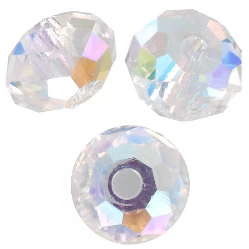 Perle tonde piatte PureCrystal 5040 mm. 4 - Crystal Shimmer 2X x20