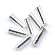 Perla Preciosa, tubi 6,5x2 mm Crystal Silver Lined, 20 g