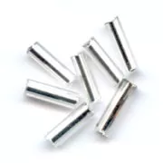 Perla Preciosa, tubi 6,5x2 mm Crystal Silver Lined, 20 g