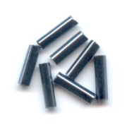 Perla Preciosa, tubetti da 6,5 x 2 mm, ematite, 20 g