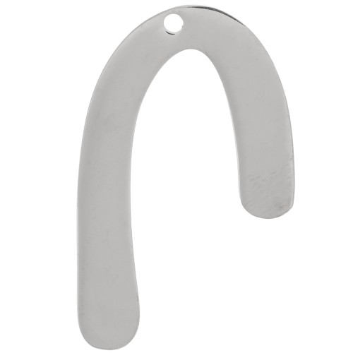 Pendente design 30x19 mm - Acciaio inox 304 x1