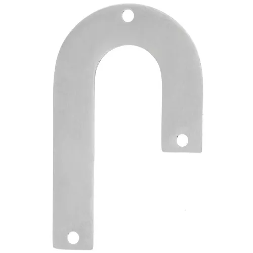 Pendente candela asimmetrico 35x21 mm - Acciaio inox 304 x1