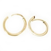 Mini orecchini a perno da 11,5 mm -Gold filled x2