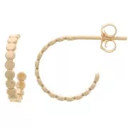 Orecchini a cerchio aperti mini da 12 mm Gold filled x2