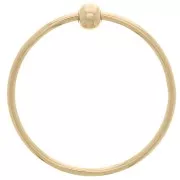 Anello Spinner - Anello antistress - Misura 52 -Gold filled x1