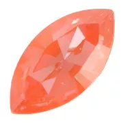 Navette PureCrystal 4228 10x5 mm - Crystal Orange Ignite x1