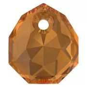 Pendente PureCrystal 6436 Majestic Pendant 11.5 mm - Light Amber x1