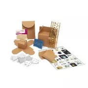 Calendario dell'Avvento fai da te - 24 cubi da decorare x1