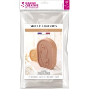 Stampo per candele - 2 forme - Graine créative - Line Art x1|raw }}