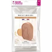 Stampo per candele - 2 forme - Graine créative - Line Art x1