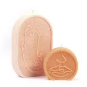 Stampo per candele - 2 forme - Graine créative - Line Art x1