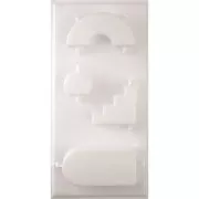 Stampo per candele - 4 forme - Graine créative - Geometrico x1