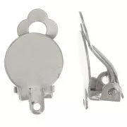 Clip per orecchie da 10 mm per orecchie non forate - Acciaio inossidabile 304 x2