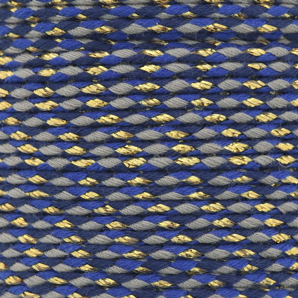 HEPNA Cordoncino d'onore fatto a mano per la laurea, singolo e doppio colore disponibile (nero/oro