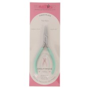 Pinza piatta 11,5 cm by Perles and Co - Glitter menta x1