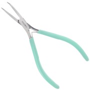 Pinza punte angolate con molla 13 cm By Perles and Co - Menta x1