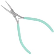 Pinza piatta punte rotonde con molla 13 cm by Perles and Co - Menta