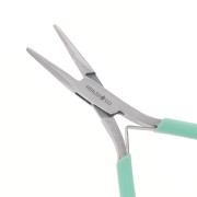 Pinza piatta punte rotonde con molla 13 cm by Perles and Co - Menta