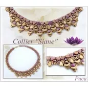 Perle di vetro Paros® by Puca® 7x4 mm - Opale rosa chiaro x10g