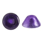 Perle di vetro Konos® di Puca® 4x2 mm - Ice Slushy Purple Grape x10g|raw }}