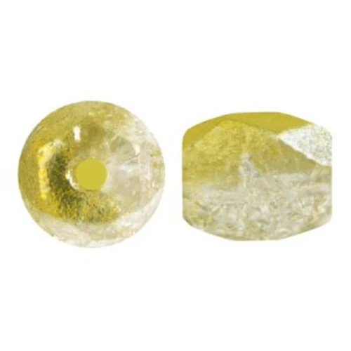 Perle in vetro Baros® par Puca® 6x5mm Ice Slushy Pineapple x10g