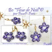 Perle in vetro Baros® par Puca® 6x5mm Ice Slushy Pineapple x10g