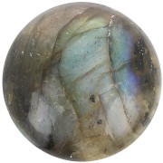Cabochon rotondo pietra semipreziosa 14mm - Labradorite x1|raw }}