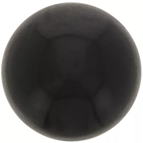 Cabochon rotondo pietra semipreziosa 14 mm - Onice nero x1