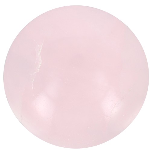 Cabochon rotondo pietra semipreziosa 14 mm - Quarzo rosa x1