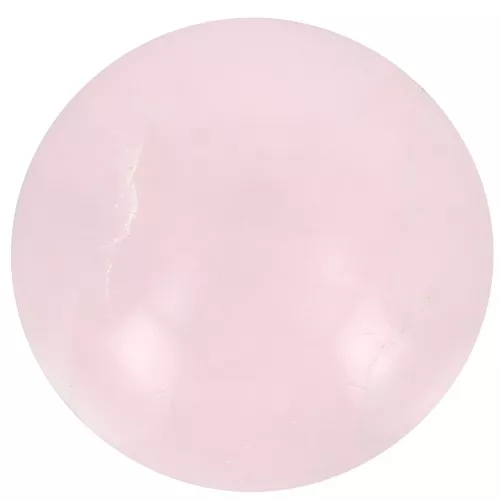Cabochon rotondo pietra semipreziosa 14 mm - Quarzo rosa x1
