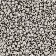 Perle Preciosa 11/0 2 mm - Grigio scuro metallizzato x20g