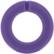 Maglia rotonda piatta in acrilico 31,5 mm - Viola scuro x1|raw }}
