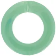 Maglia acrilica rotonda piatta 31,5 mm - Verde acqua marmorizzato x1